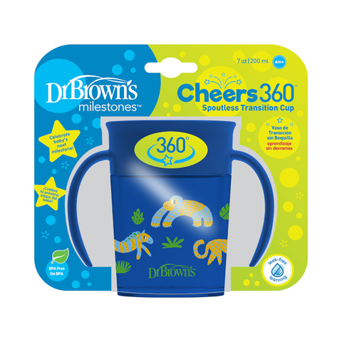 Vaso 360° con asas, 200 ml (6M+)