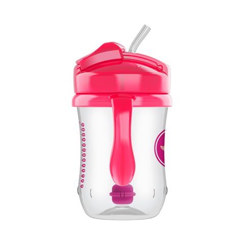 Vaso con asas y pajita 270 ml (6M+)