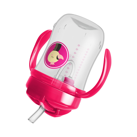 Vaso con asas y pajita 270 ml (6M+)