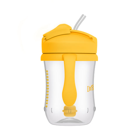 Vaso con asas y pajita 270 ml (6M+)