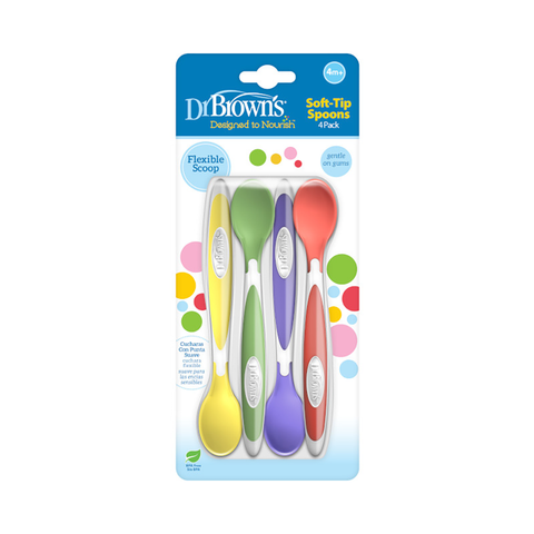 Pack 4 Cucharas punta blanda (4M+)