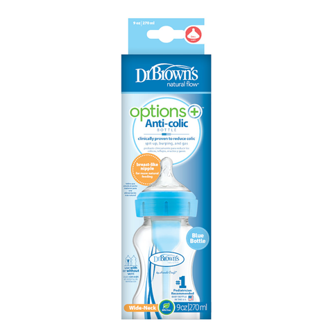 Mamadera Boca Ancha Options+ (270 ml)
