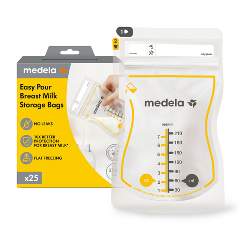 Bolsa de Almacenamiento de Leche Easy Pour (25 und)