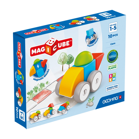 MAGICUBE Autos 10 piezas - render frontal