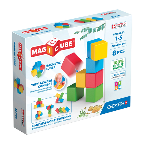 MAGICUBE Set Creativo 8 piezas - caja frontal
