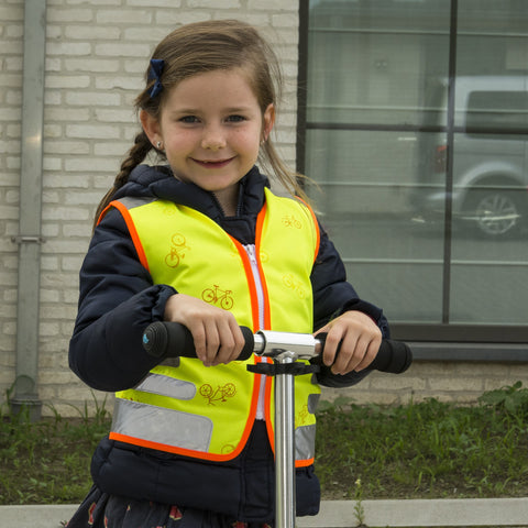 Chaleco Reflectante para Niños NUTTY (Amarillo)