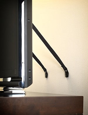 Protector anti-caída de TV