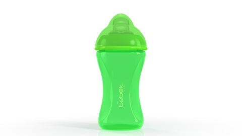 Vaso Entrenamiento 240 ml. - Boquilla Silicona SenseFlo™ - (Verde)