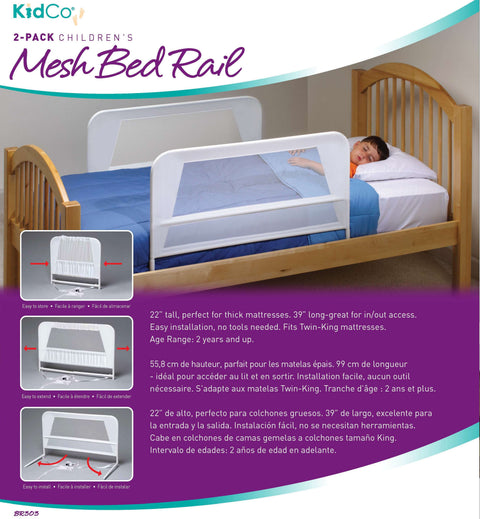 Set 2 Barandas para Cama de Niños