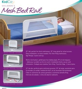 Baranda para Cama de Niños