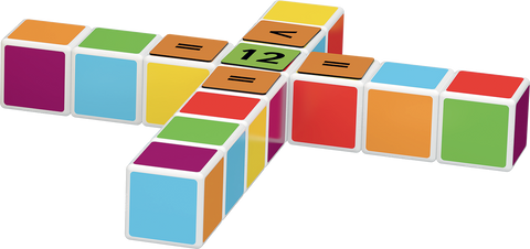 Cubos Magnéticos MAGICUBE Números y Matemáticas (16 Cubos + 45 clips)