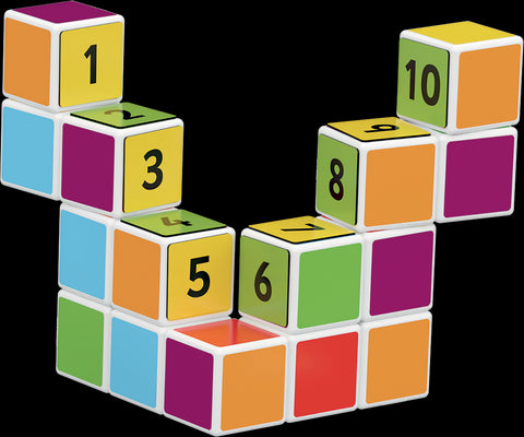 Cubos Magnéticos MAGICUBE Números y Matemáticas (16 Cubos + 45 clips)