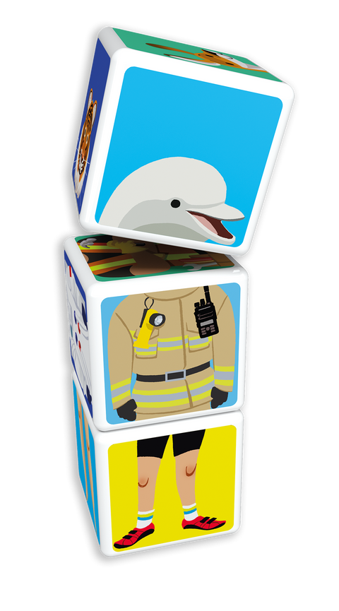 Cubos Magnéticos MAGICUBE Figuras Combinadas (9 piezas)