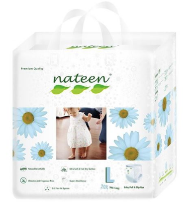 Pañal Biodegradable Nateen (Pants)