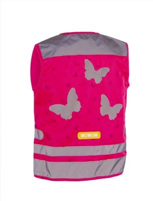 Chaleco Reflectante para Niños NUTTY (Rosado)