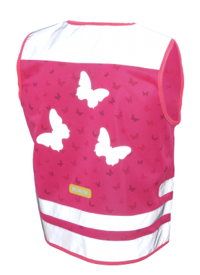 Chaleco Reflectante para Niños NUTTY (Rosado)