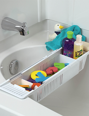 Canasta de almacenamiento para baño