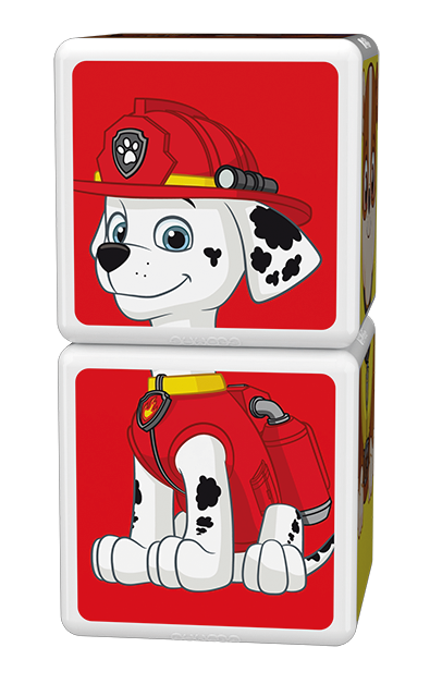 Cubos Magnéticos MAGICUBE Paw Patrol - Marshall, Rubble y Zuma (3 piezas)