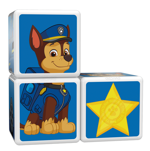 Cubos Magnéticos MAGICUBE Paw Patrol - Auto de Policía de Chase (5 piezas)