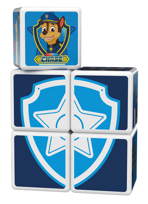 Cubos Magnéticos MAGICUBE Paw Patrol - Auto de Policía de Chase (5 piezas)
