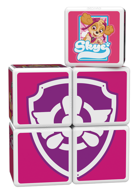 Cubos Magnéticos MAGICUBE Paw Patrol - Helicoptero de Skye (5 piezas)