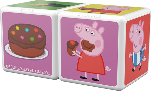 Cubos Magnéticos MAGICUBE Peppa Pig - Descubre y Combina (2 piezas)