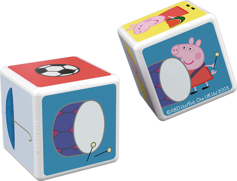 Cubos Magnéticos MAGICUBE Peppa Pig - Descubre y Combina (2 piezas)