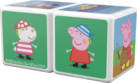 Cubos Magnéticos MAGICUBE - Un día con Peppa Pig (2 piezas)