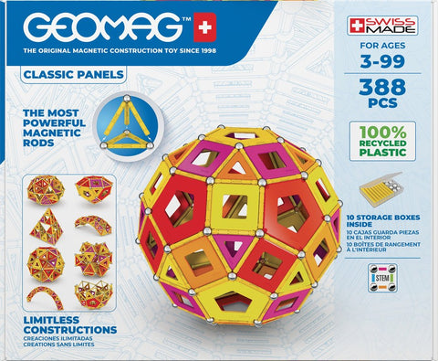 Juego Magnético Classic Warm Masterbox (388 piezas)