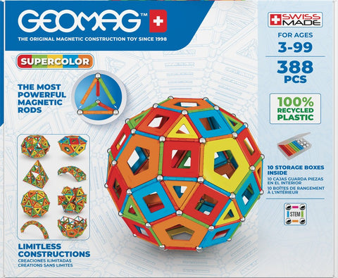 Juego Magnético SuperColor Masterbox (388 piezas)