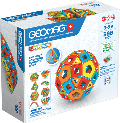 Juego Magnético SuperColor Masterbox (388 piezas)