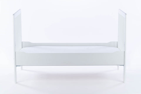 Cuna Convertible y Cama de Transición Blanca TYGRYS LUX (140 x 70)