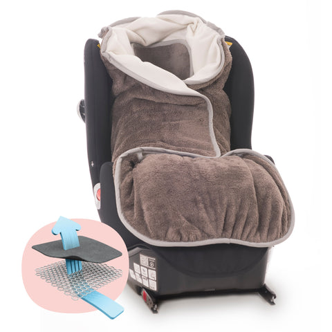Saco Anti-transpirable para Coche y Silla de Auto (Gris)