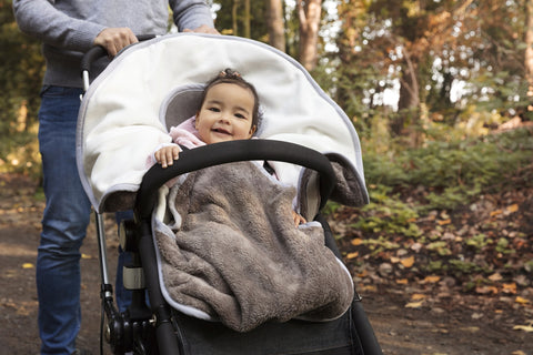 Saco Anti-transpirable para Coche y Silla de Auto (Gris)