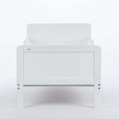 PACK: Cama de Transición Montessori Blanca OLEX + Colchón Respirable AeroSleep (140 x 70)