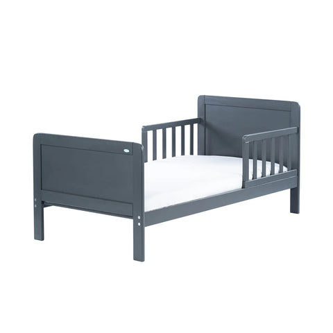 Cama de Transición Montessori con Cajonera Gris OLEX (140 x 70)