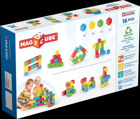 Cubos Magnéticos MAGICUBE (16 piezas)