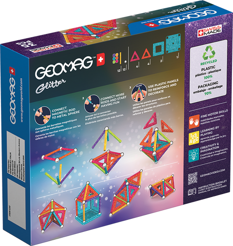Juego de Creacion Magnético Glitter (35 piezas)