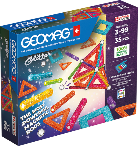 Juego de Creacion Magnético Glitter (35 piezas)