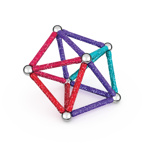 Juego de Creacion Magnético Glitter (60 piezas)
