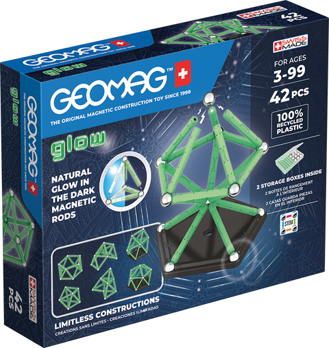 Juego de Creación Magnético Glow (42 piezas)