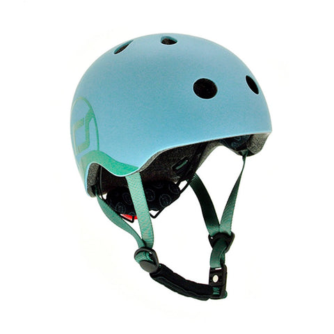 Casco Bicicleta y Scooter Ajustable (Acero)