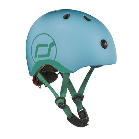 Casco Bicicleta y Scooter Ajustable (Acero)