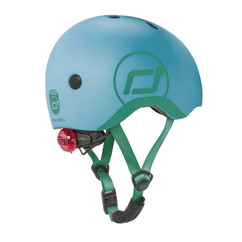 Casco Bicicleta y Scooter Ajustable (Acero)