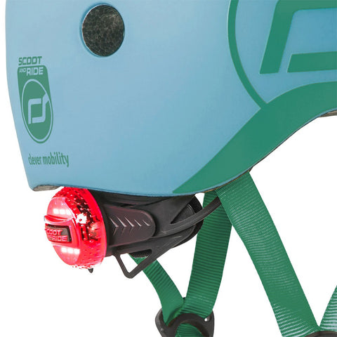 Casco Bicicleta y Scooter Ajustable (Acero)