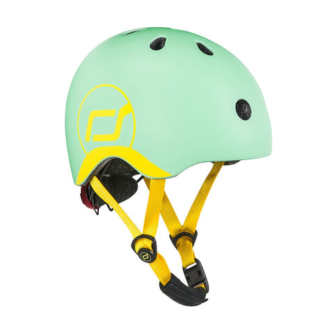 Casco Bicicleta y Scooter Ajustable (Kiwi)