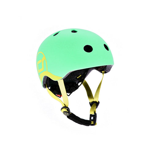 Casco Bicicleta y Scooter Ajustable (Kiwi)