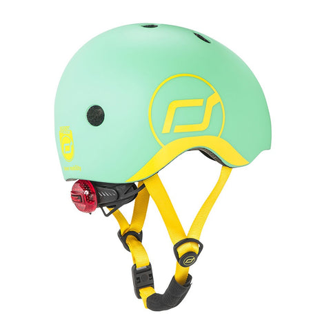 Casco Bicicleta y Scooter Ajustable (Kiwi)