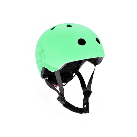 Casco Bicicleta y Scooter Ajustable (Kiwi)