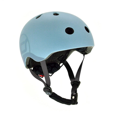 Casco Bicicleta y Scooter Ajustable (Acero)